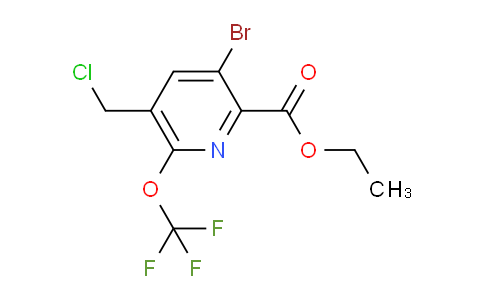 AM184612 | 1806207-27-1 | Ethyl 3-bromo-5-(chloromethyl)-6-(trifluoromethoxy)pyridine-2-carboxylate