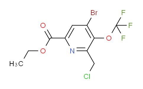 AM184614 | 1806207-32-8 | Ethyl 4-bromo-2-(chloromethyl)-3-(trifluoromethoxy)pyridine-6-carboxylate