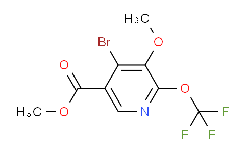AM184619 | 1804618-23-2 | Methyl 4-bromo-3-methoxy-2-(trifluoromethoxy)pyridine-5-carboxylate