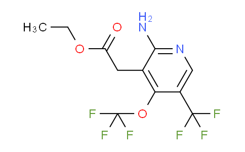 AM18462 | 1803989-80-1 | Ethyl 2-amino-4-(trifluoromethoxy)-5-(trifluoromethyl)pyridine-3-acetate