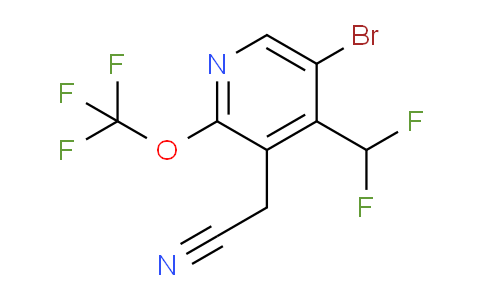 AM184628 | 1806236-10-1 | 5-Bromo-4-(difluoromethyl)-2-(trifluoromethoxy)pyridine-3-acetonitrile