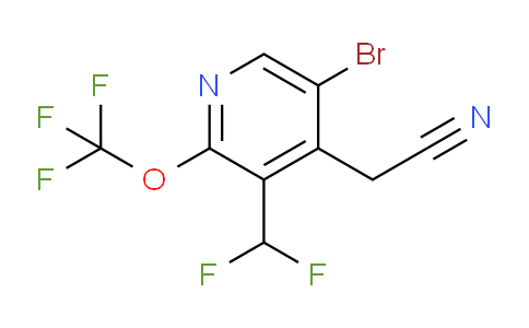 AM184631 | 1803575-99-6 | 5-Bromo-3-(difluoromethyl)-2-(trifluoromethoxy)pyridine-4-acetonitrile