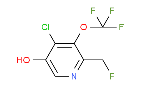 AM184634 | 1803639-23-7 | 4-Chloro-2-(fluoromethyl)-5-hydroxy-3-(trifluoromethoxy)pyridine