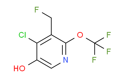 AM184645 | 1804584-18-6 | 4-Chloro-3-(fluoromethyl)-5-hydroxy-2-(trifluoromethoxy)pyridine
