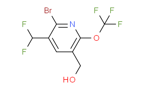 AM184647 | 1804750-99-9 | 2-Bromo-3-(difluoromethyl)-6-(trifluoromethoxy)pyridine-5-methanol