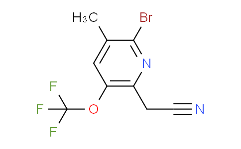 AM184649 | 1803631-26-6 | 2-Bromo-3-methyl-5-(trifluoromethoxy)pyridine-6-acetonitrile