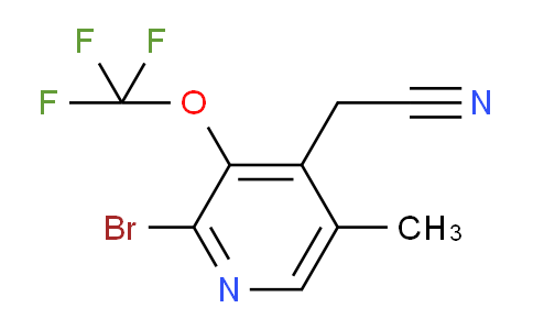 AM184655 | 1804569-41-2 | 2-Bromo-5-methyl-3-(trifluoromethoxy)pyridine-4-acetonitrile