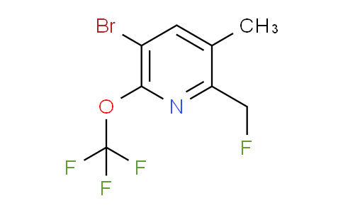 AM184661 | 1803912-25-5 | 5-Bromo-2-(fluoromethyl)-3-methyl-6-(trifluoromethoxy)pyridine
