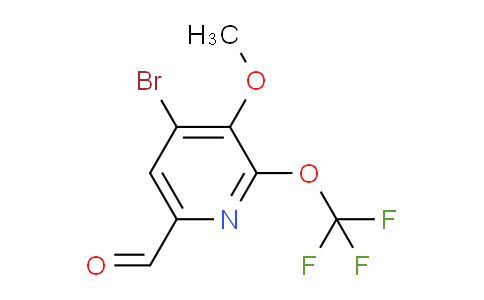 AM184662 | 1803954-84-8 | 4-Bromo-3-methoxy-2-(trifluoromethoxy)pyridine-6-carboxaldehyde