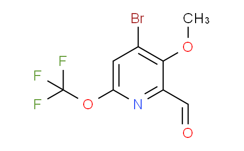 AM184664 | 1806079-24-2 | 4-Bromo-3-methoxy-6-(trifluoromethoxy)pyridine-2-carboxaldehyde