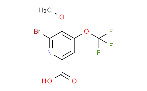AM184666 | 1804397-07-6 | 2-Bromo-3-methoxy-4-(trifluoromethoxy)pyridine-6-carboxylic acid