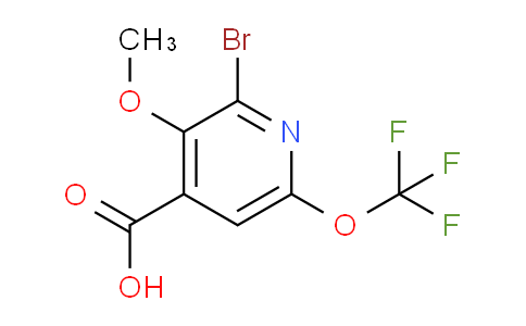 AM184667 | 1804599-90-3 | 2-Bromo-3-methoxy-6-(trifluoromethoxy)pyridine-4-carboxylic acid