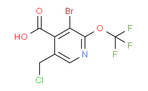 AM184668 | 1804633-14-4 | 3-Bromo-5-(chloromethyl)-2-(trifluoromethoxy)pyridine-4-carboxylic acid