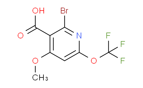 AM184670 | 1803464-43-8 | 2-Bromo-4-methoxy-6-(trifluoromethoxy)pyridine-3-carboxylic acid