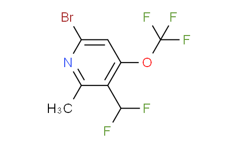 AM184672 | 1804580-07-1 | 6-Bromo-3-(difluoromethyl)-2-methyl-4-(trifluoromethoxy)pyridine