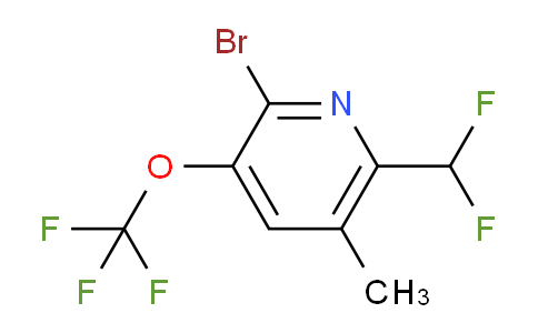AM184674 | 1803952-26-2 | 2-Bromo-6-(difluoromethyl)-5-methyl-3-(trifluoromethoxy)pyridine