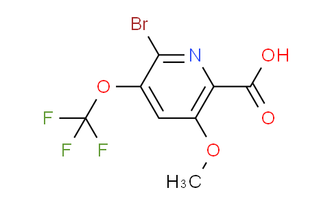 AM184675 | 1803623-33-7 | 2-Bromo-5-methoxy-3-(trifluoromethoxy)pyridine-6-carboxylic acid