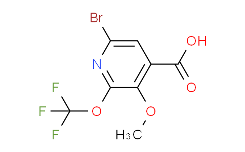 AM184676 | 1806088-59-4 | 6-Bromo-3-methoxy-2-(trifluoromethoxy)pyridine-4-carboxylic acid