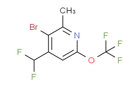 AM184679 | 1803952-51-3 | 3-Bromo-4-(difluoromethyl)-2-methyl-6-(trifluoromethoxy)pyridine