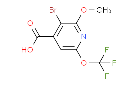 AM184683 | 1803623-38-2 | 3-Bromo-2-methoxy-6-(trifluoromethoxy)pyridine-4-carboxylic acid