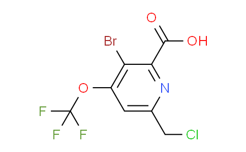 AM184687 | 1803917-60-3 | 3-Bromo-6-(chloromethyl)-4-(trifluoromethoxy)pyridine-2-carboxylic acid