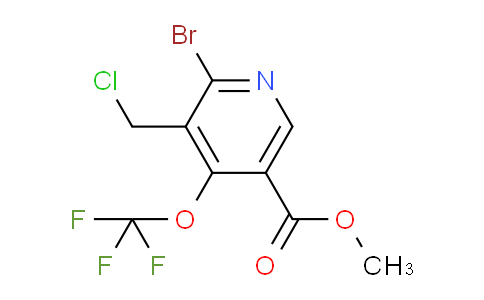 AM184693 | 1804448-17-6 | Methyl 2-bromo-3-(chloromethyl)-4-(trifluoromethoxy)pyridine-5-carboxylate