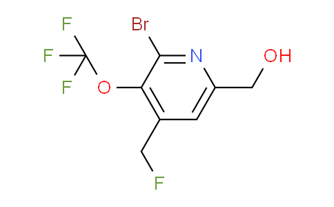 AM184694 | 1803615-10-2 | 2-Bromo-4-(fluoromethyl)-3-(trifluoromethoxy)pyridine-6-methanol