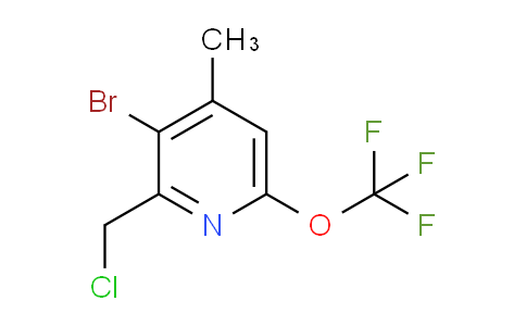 AM184696 | 1803628-63-8 | 3-Bromo-2-(chloromethyl)-4-methyl-6-(trifluoromethoxy)pyridine