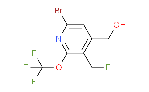 AM184700 | 1803528-36-0 | 6-Bromo-3-(fluoromethyl)-2-(trifluoromethoxy)pyridine-4-methanol