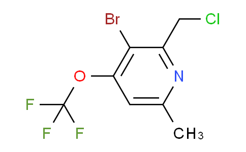 AM184701 | 1803948-87-9 | 3-Bromo-2-(chloromethyl)-6-methyl-4-(trifluoromethoxy)pyridine