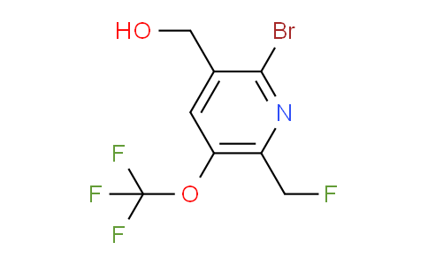 AM184704 | 1804657-46-2 | 2-Bromo-6-(fluoromethyl)-5-(trifluoromethoxy)pyridine-3-methanol