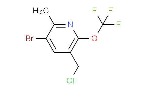 AM184706 | 1804619-60-0 | 3-Bromo-5-(chloromethyl)-2-methyl-6-(trifluoromethoxy)pyridine