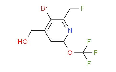 AM184707 | 1803918-93-5 | 3-Bromo-2-(fluoromethyl)-6-(trifluoromethoxy)pyridine-4-methanol