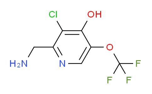 2-(Aminomethyl)-3-chloro-4-hydroxy-5-(trifluoromethoxy)pyridine