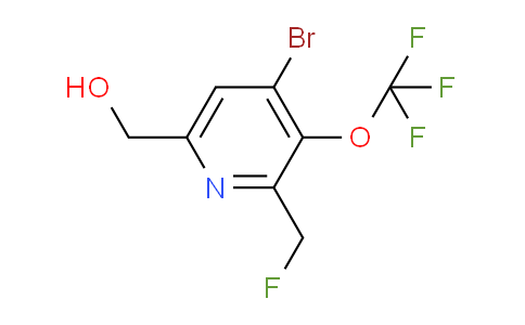 AM184713 | 1804601-90-8 | 4-Bromo-2-(fluoromethyl)-3-(trifluoromethoxy)pyridine-6-methanol