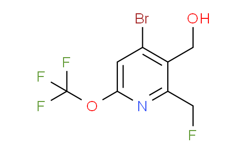 AM184715 | 1804657-61-1 | 4-Bromo-2-(fluoromethyl)-6-(trifluoromethoxy)pyridine-3-methanol