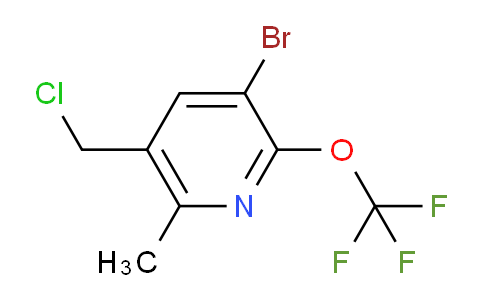 AM184717 | 1803628-95-6 | 3-Bromo-5-(chloromethyl)-6-methyl-2-(trifluoromethoxy)pyridine