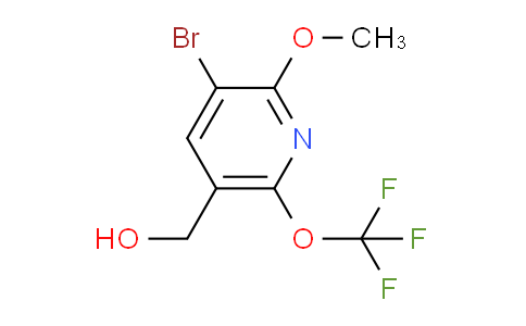 AM184726 | 1806144-30-8 | 3-Bromo-2-methoxy-6-(trifluoromethoxy)pyridine-5-methanol