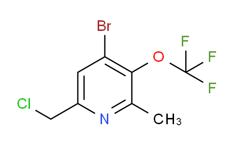 AM184728 | 1803629-13-1 | 4-Bromo-6-(chloromethyl)-2-methyl-3-(trifluoromethoxy)pyridine
