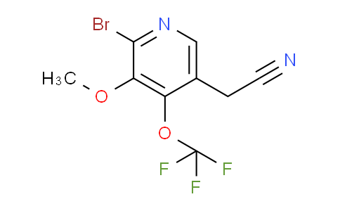 AM184750 | 1804000-37-0 | 2-Bromo-3-methoxy-4-(trifluoromethoxy)pyridine-5-acetonitrile