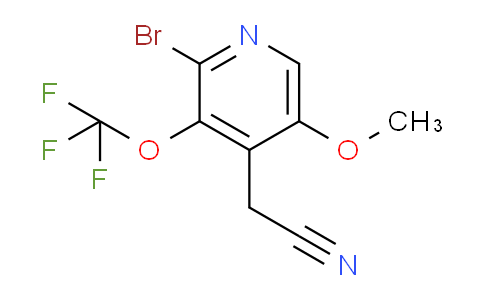 AM184754 | 1804634-86-3 | 2-Bromo-5-methoxy-3-(trifluoromethoxy)pyridine-4-acetonitrile
