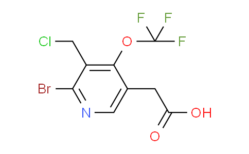 AM184760 | 1804544-55-5 | 2-Bromo-3-(chloromethyl)-4-(trifluoromethoxy)pyridine-5-acetic acid