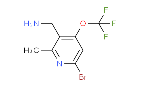 AM184761 | 1803956-56-0 | 3-(Aminomethyl)-6-bromo-2-methyl-4-(trifluoromethoxy)pyridine