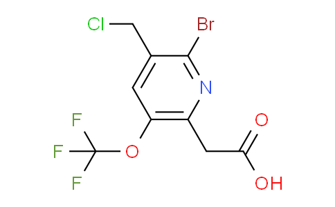 AM184762 | 1803958-83-9 | 2-Bromo-3-(chloromethyl)-5-(trifluoromethoxy)pyridine-6-acetic acid