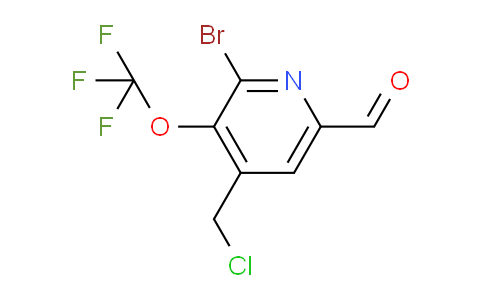 AM184767 | 1806129-54-3 | 2-Bromo-4-(chloromethyl)-3-(trifluoromethoxy)pyridine-6-carboxaldehyde
