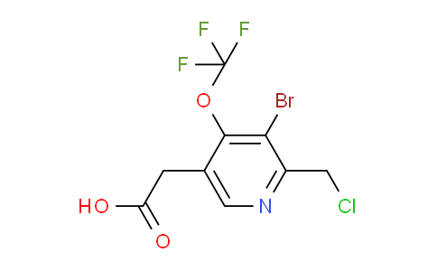 AM184774 | 1803527-79-8 | 3-Bromo-2-(chloromethyl)-4-(trifluoromethoxy)pyridine-5-acetic acid