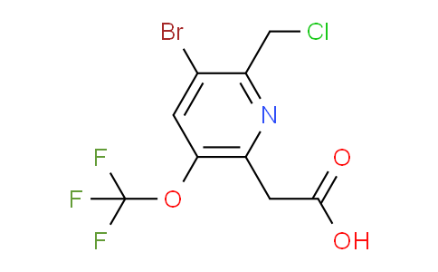 AM184775 | 1806217-72-0 | 3-Bromo-2-(chloromethyl)-5-(trifluoromethoxy)pyridine-6-acetic acid