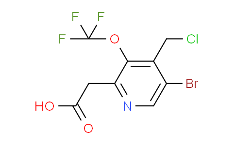 AM184782 | 1804634-41-0 | 5-Bromo-4-(chloromethyl)-3-(trifluoromethoxy)pyridine-2-acetic acid
