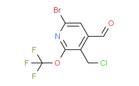 AM184783 | 1804447-70-8 | 6-Bromo-3-(chloromethyl)-2-(trifluoromethoxy)pyridine-4-carboxaldehyde