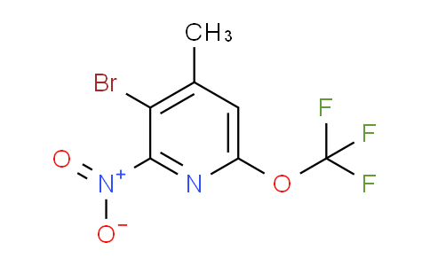 AM184787 | 1804619-08-6 | 3-Bromo-4-methyl-2-nitro-6-(trifluoromethoxy)pyridine